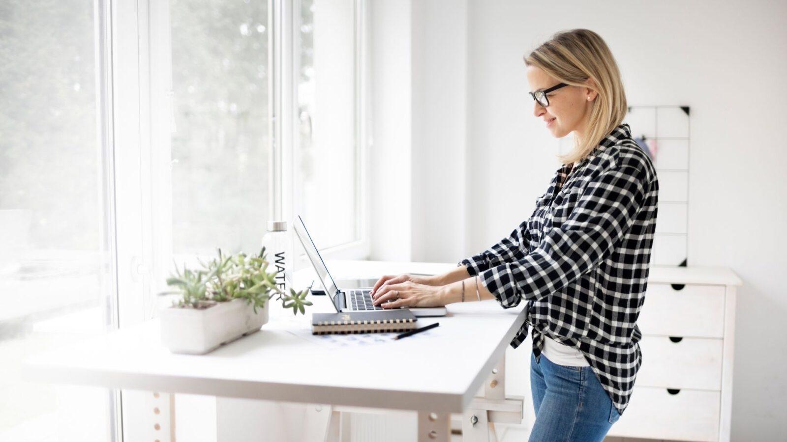 Standing desks can help your back